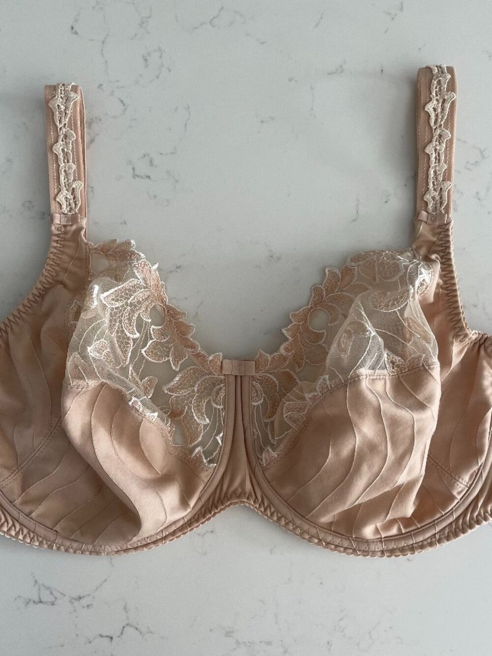 Prima Donna Deauville Full Cup & Coverage Underwire Lace Bra Caffe Latte 34H